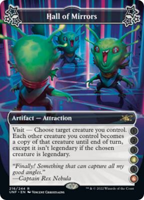 Hall of Mirrors (4-6) card from Unfinity