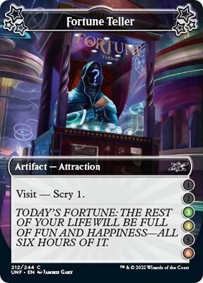 Fortune Teller (3-4-6) card from Unfinity