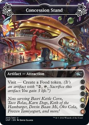 Concession Stand (4-6) card from Unfinity