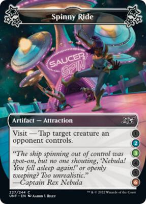 Spinny Ride (2-3-6) card from Unfinity