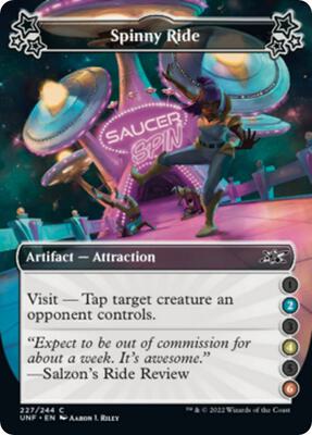 Spinny Ride (2-4-6) card from Unfinity