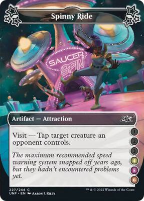 Spinny Ride (4-5-6) card from Unfinity