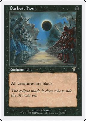 Darkest Hour card from 7th Edition
