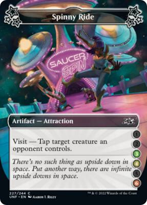 Spinny Ride (3-4-6) card from Unfinity