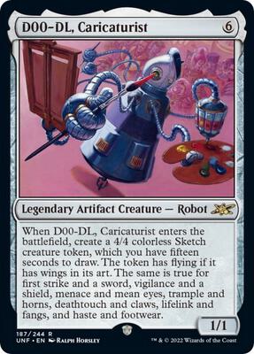 D00-DL, Caricaturist card from Unfinity
