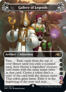 Gallery of Legends (5-6) card from Unfinity