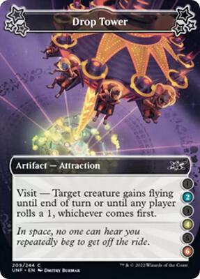 Drop Tower (2-4-6) card from Unfinity
