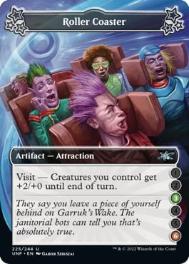 Roller Coaster (3-6) card from Unfinity