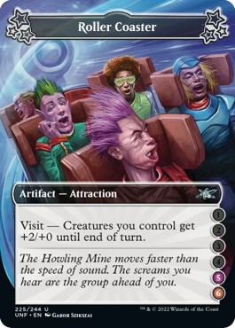 Roller Coaster (5-6) card from Unfinity