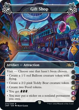 Gift Shop (4-5-6) card from Unfinity