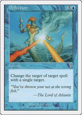 Deflection card from 7th Edition