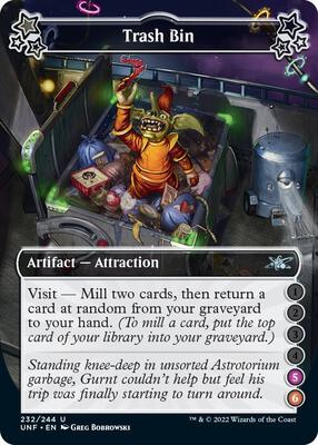 Trash Bin (5-6) card from Unfinity