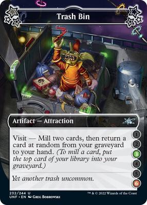 Trash Bin (3-6) card from Unfinity