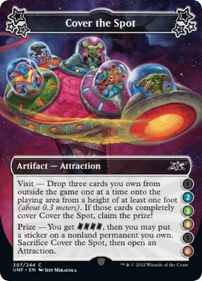 Cover the Spot (2-3-4-6) card from Unfinity