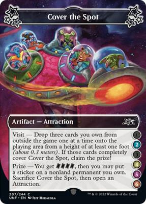 Cover the Spot (2-4-5-6) card from Unfinity