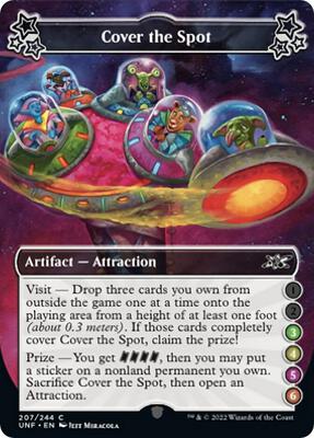Cover the Spot (3-4-5-6) card from Unfinity