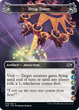 Drop Tower (2-3-6) card from Unfinity