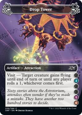 Drop Tower (2-5-6) card from Unfinity