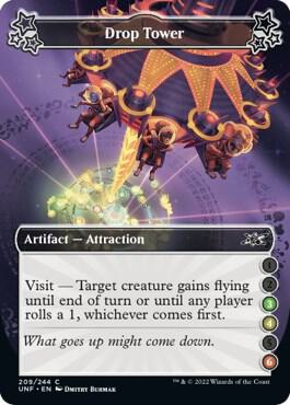 Drop Tower (3-4-6) card from Unfinity