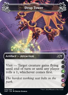 Drop Tower (3-5-6) card from Unfinity