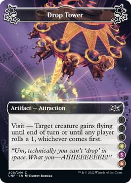 Drop Tower (4-5-6) card from Unfinity