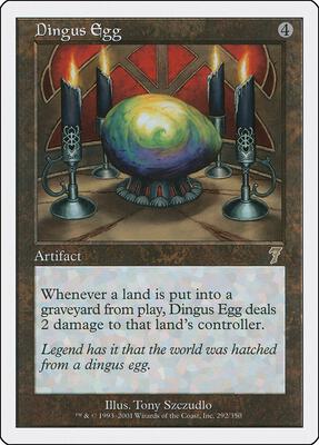 Dingus Egg card from 7th Edition