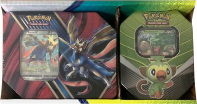 Legends of Galar Tin + Galar Partners Tin 2-pack [Zacian V/Rillaboom V] (Retail Exclusive) card from SWSH01: Sword & Shield Base Set