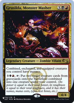 Grusilda, Monster Masher card from The List Reprints