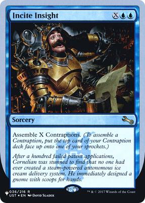 Incite Insight card from The List Reprints
