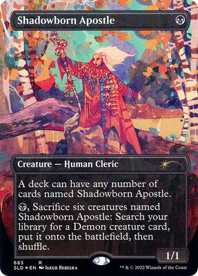 Shadowborn Apostle (683) card from Secret Lair Drop Series
