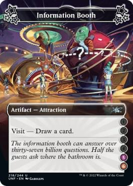 Information Booth (5-6) card from Unfinity