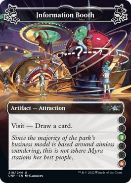 Information Booth (3-6) card from Unfinity