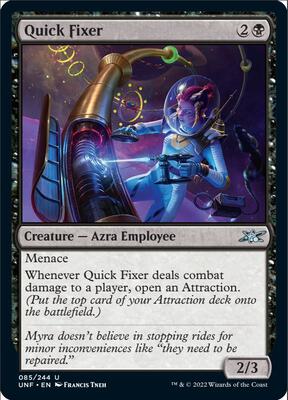 Quick Fixer card from Unfinity
