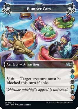 Bumper Cars (2-4-6) card from Unfinity
