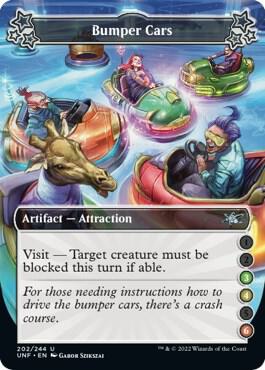 Bumper Cars (3-4-6) card from Unfinity