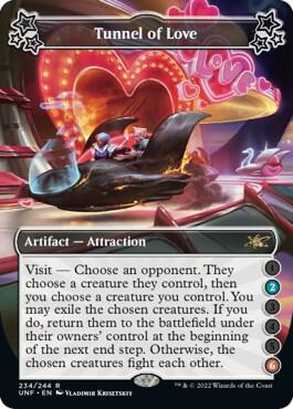 Tunnel of Love (2-6) card from Unfinity