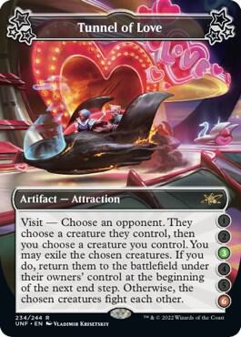Tunnel of Love (3-6) card from Unfinity