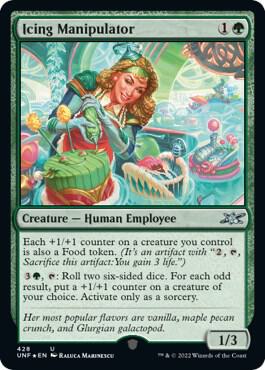Icing Manipulator (Galaxy Foil) card from Unfinity