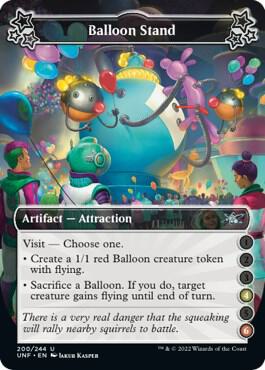 Balloon Stand (4-6) card from Unfinity
