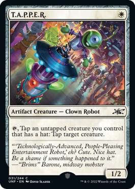 T.A.P.P.E.R. card from Unfinity