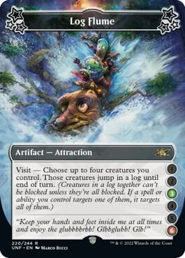 Log Flume (3-6) card from Unfinity