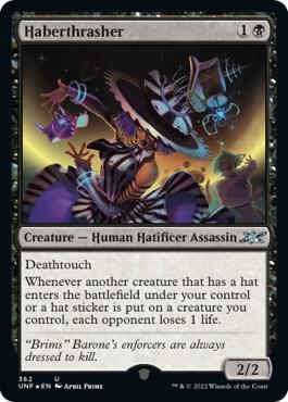 Haberthrasher (Galaxy Foil) card from Unfinity