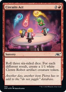 Circuits Act (Galaxy Foil) card from Unfinity