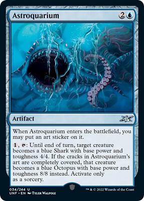 Astroquarium card from Unfinity