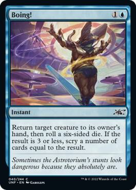 Boing! card from Unfinity