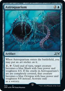 Astroquarium (Galaxy Foil) card from Unfinity