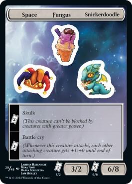Space Fungus Snickerdoodle card from Unfinity