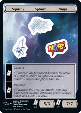 Squishy Sphinx Ninja card from Unfinity