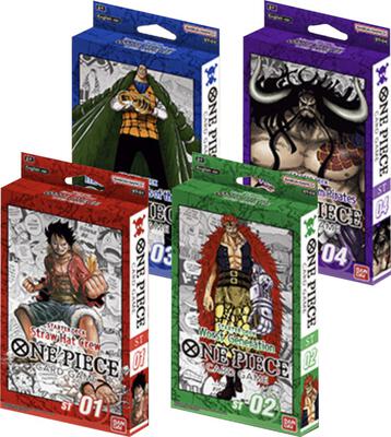 Starter Decks 1-4 [Set of 4] card from Starter Deck 1: Straw Hat Crew