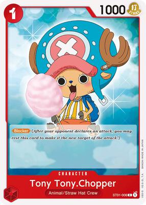 Tony Tony.Chopper card from Starter Deck 1: Straw Hat Crew